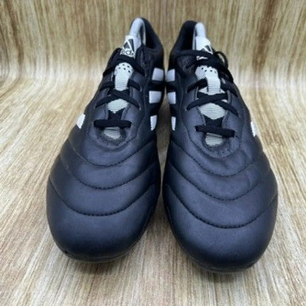 Adidas Goletto VIII FG Men's Size‎ 12 Black White Soccer Cleats Shoes GX7793
